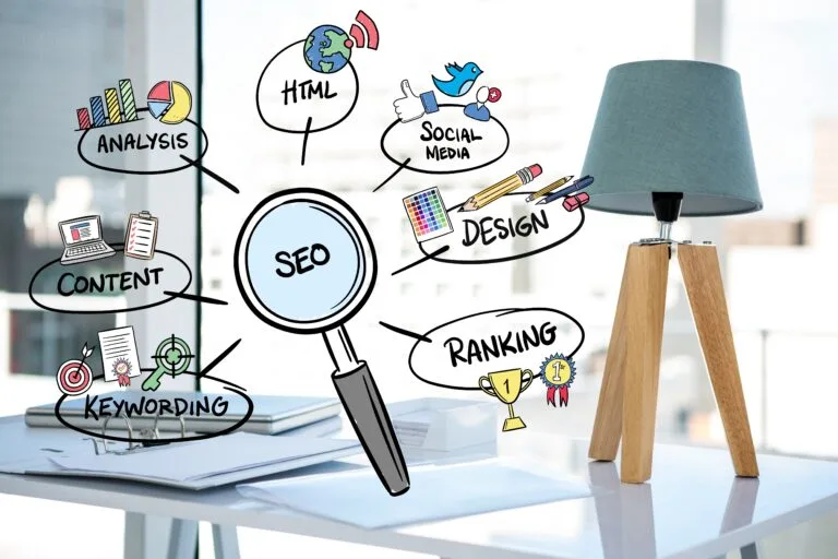 50+ Expert Tips for Service and E-Commerce Success in SEO 8 SEO audit checklist showing on-site and technical performance issues on a service website