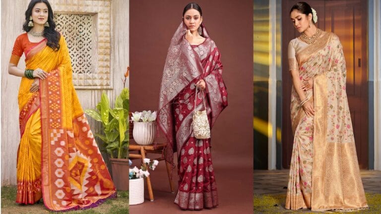 Top Online Stores to Buy Trendy Pre-Stitched Sarees 1 u736-stitched-saree